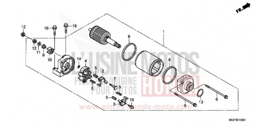 MOTORINO AVVIAMENTO CBR1000RRE di 2014